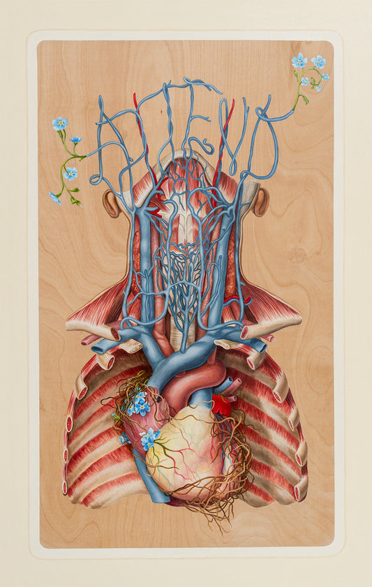 "Attend" Alison Pebworth Print