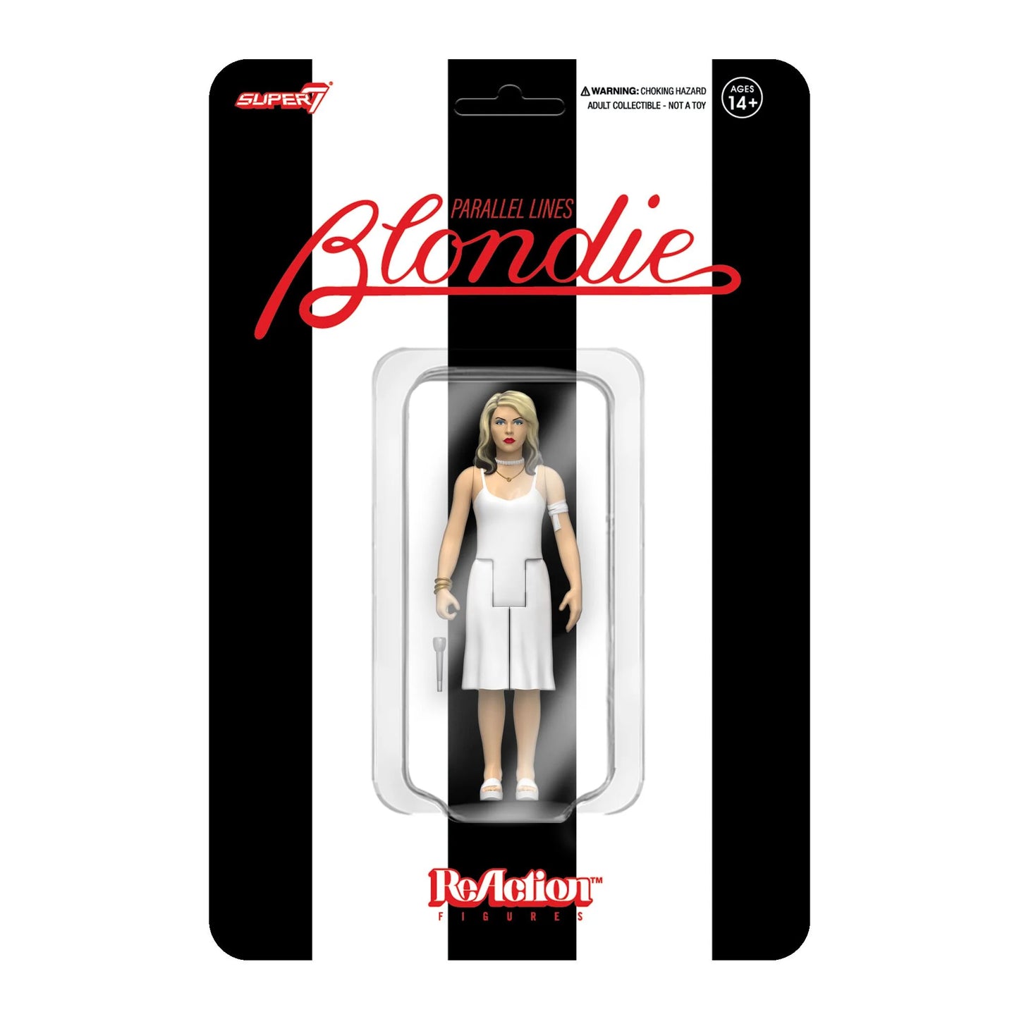 Super7 Blondie ReAction Figure Debbie Harry (Parallel Lines)
