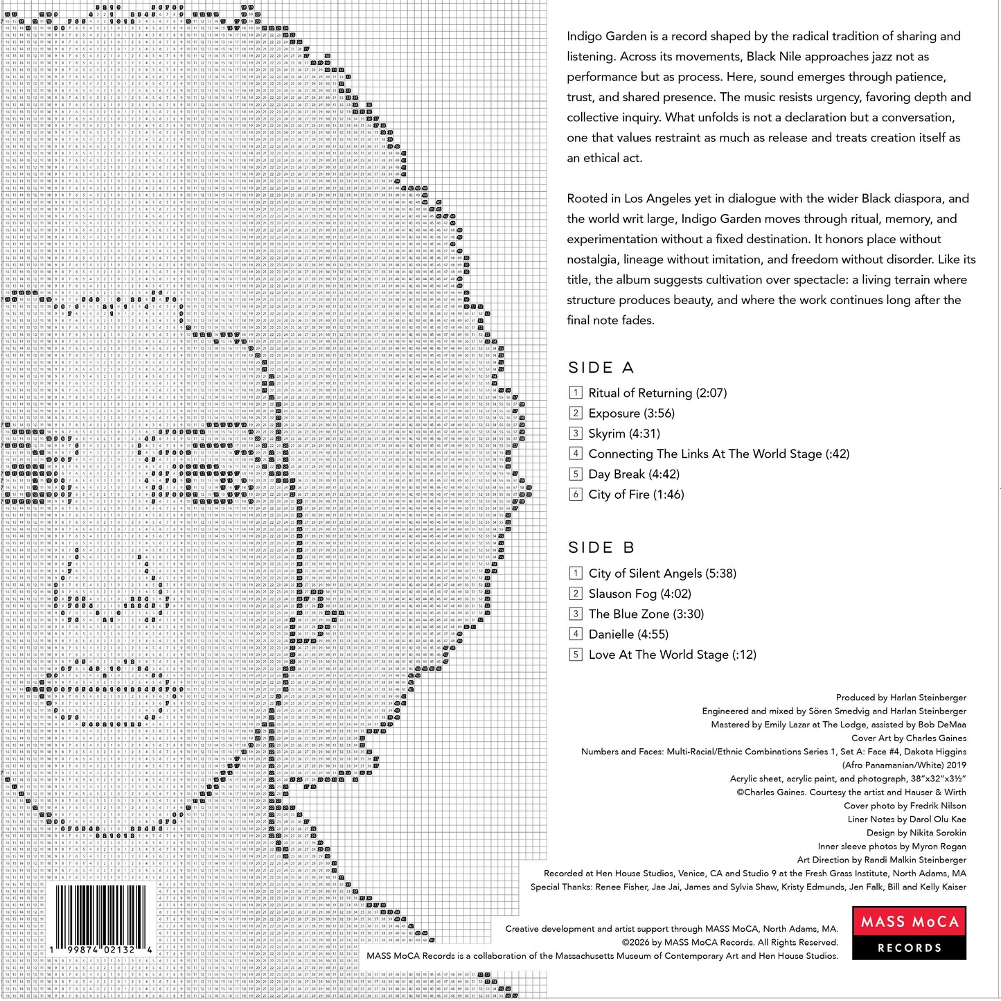 LP Black Nile  Indigo Garden