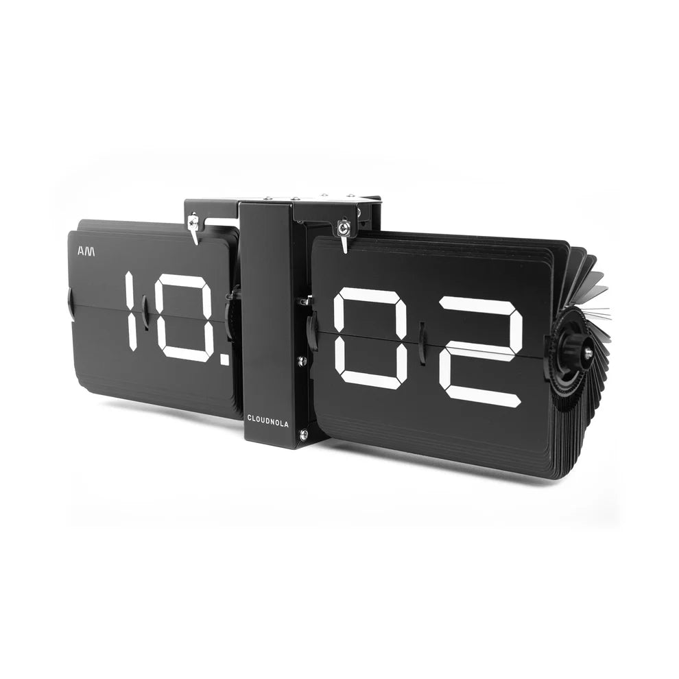 FLIPPING OUT BLACK FLIP CLOCK