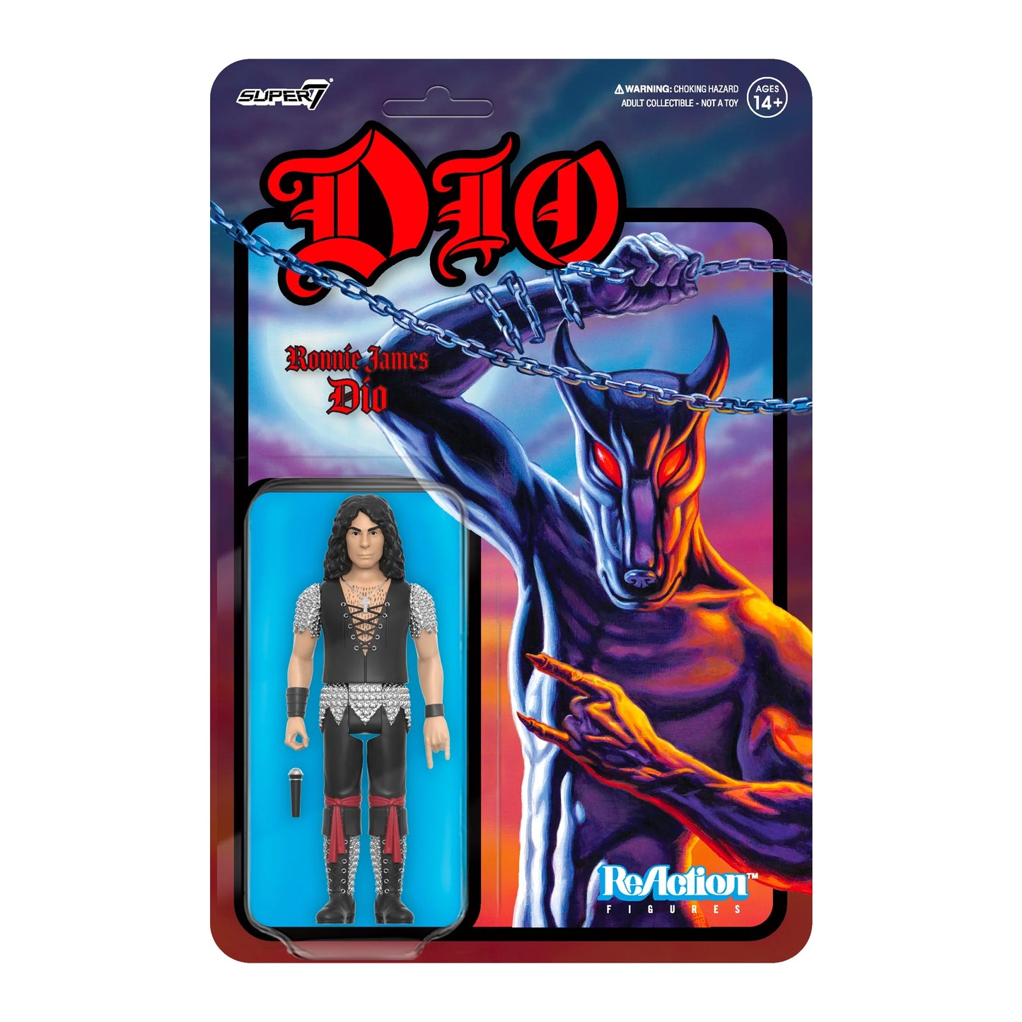 Super7 Dio ReAction Figure Ronnie James Dio