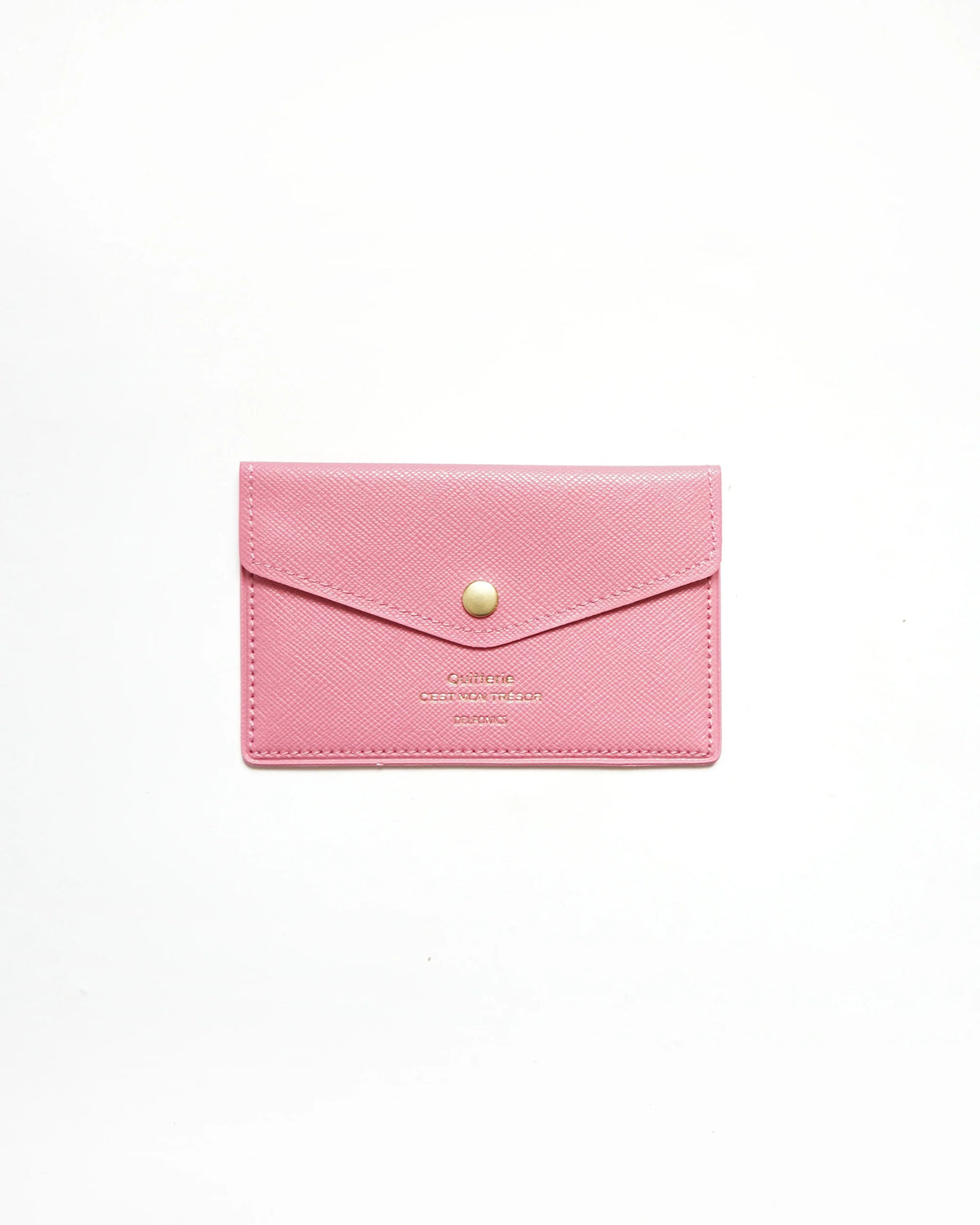 Quitterie card case with snap