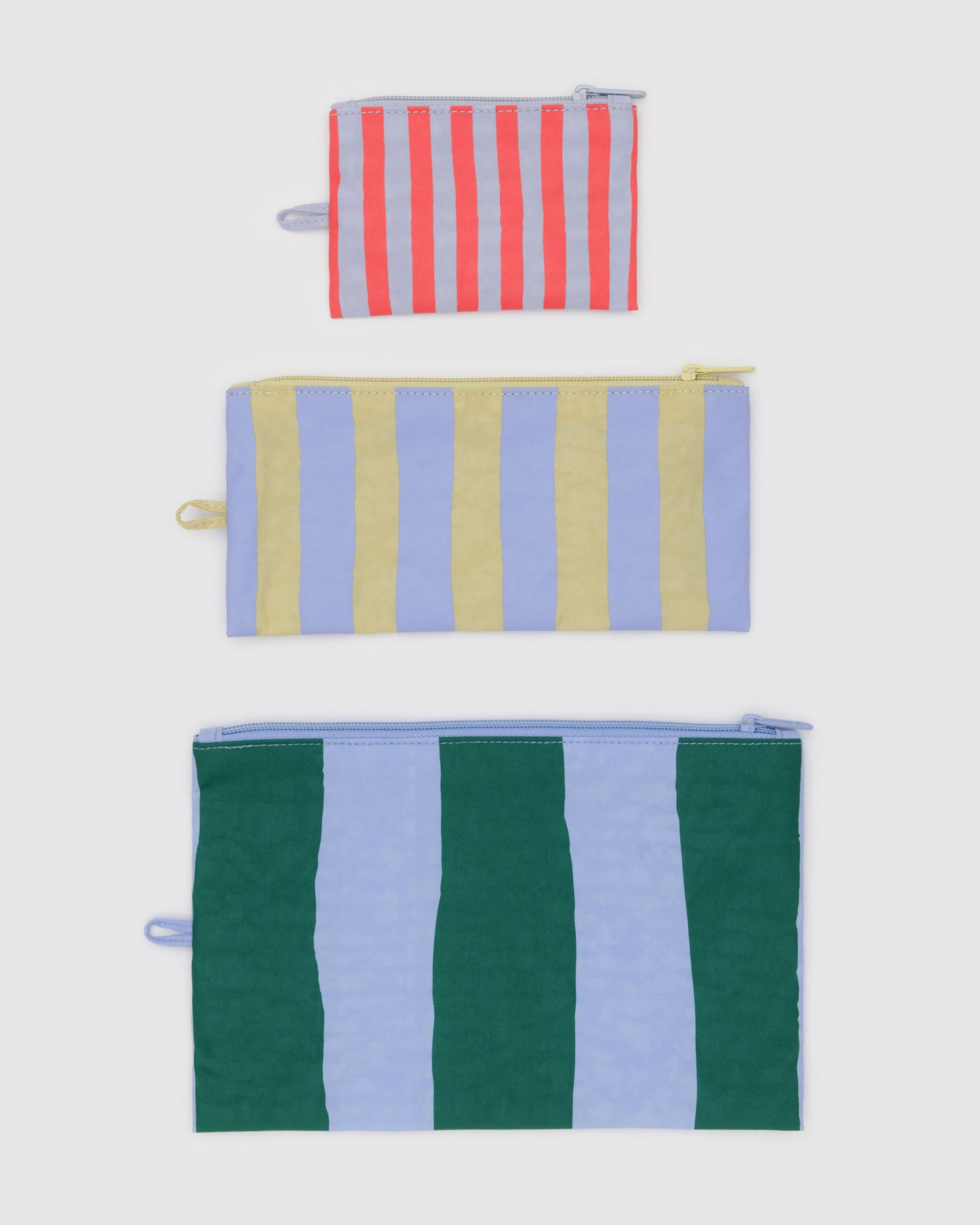 Baggu Flat Pouch Set of 3