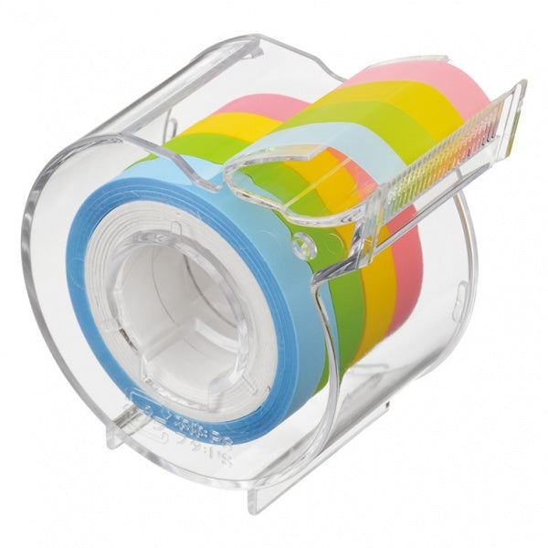 Memoc 'film tape' 4 color w/ dispenser