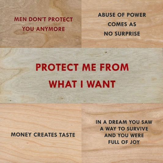 Jenny Holzer Truisms Wooden Postcard