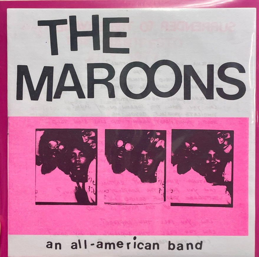 7" The Maroons an all-american band Simone Bailey