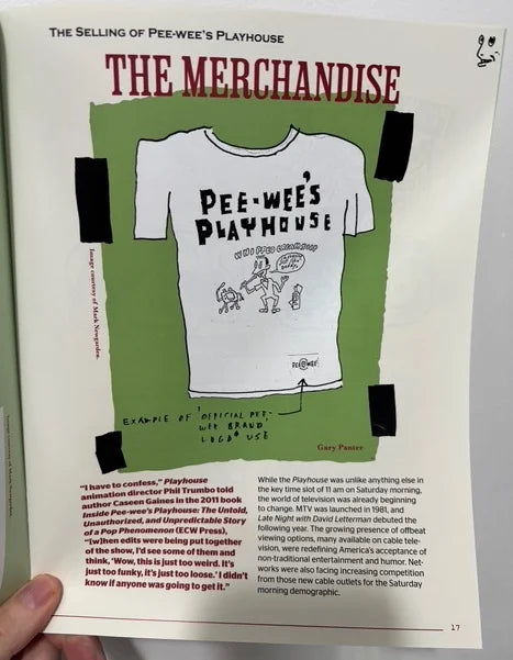 Dummy Zine Issue 1 The Art of Pee Wee's Playhouse