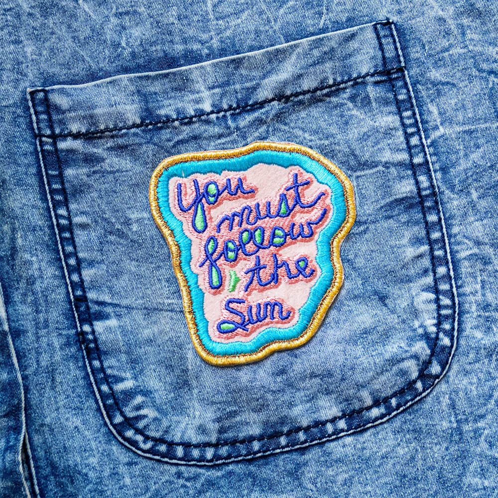 Embroidered Patch: Jeffrey Gibson