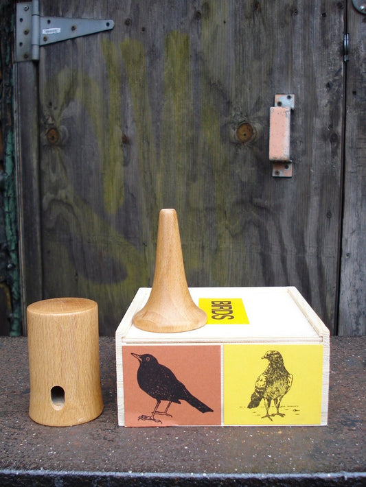 Bird Call Duo Set Blackbird and Carrier Pigeon