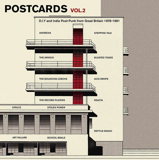 LP Postcards Vol. 2 or 3: D.I.Y and Indie Post-Punk from Great Britain 1978-1981