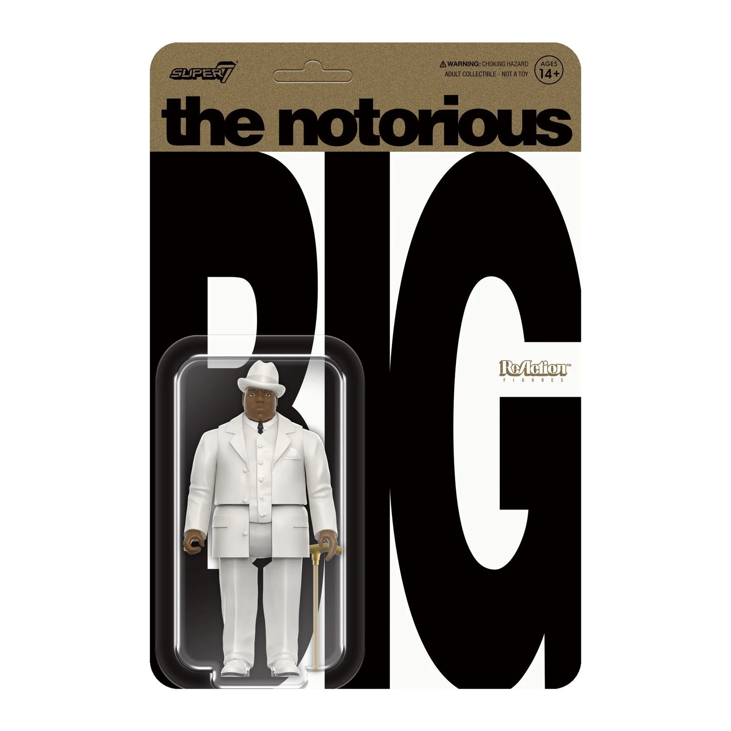 Super7 Notorious B.I.G. ReAction Wave 3 Biggie In Suit