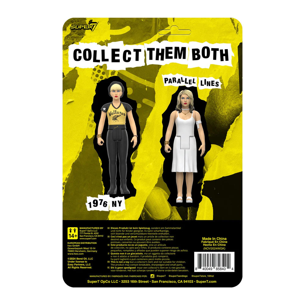 Blondie ReAction Figures Wv2 Debbie Harry (Vultures)