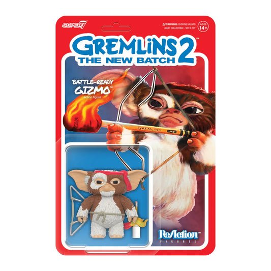 Gremlins ReAction Figures Wave 02 - Gizmo (Battle Ready)