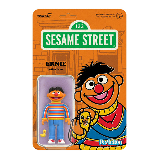 Super7 Sesame Street ReAction Wave 1 Ernie