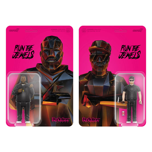 Super7 Run the Jewels ReAction Figures Dangerous Killer Mike And El-P 2-Pack