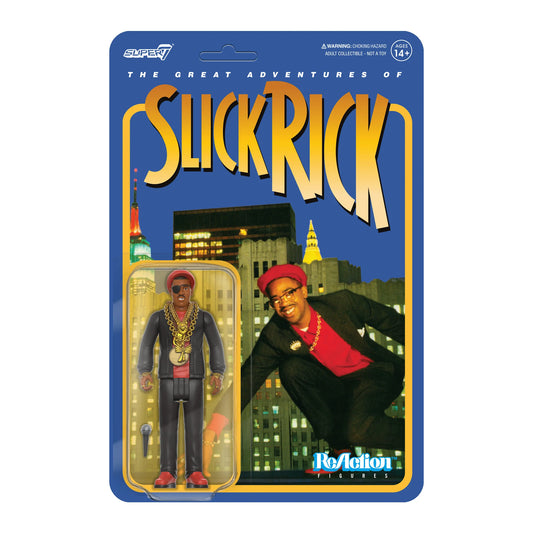 Super7 Slick Rick ReAction Figure The Great Adventures Of Slick Rick