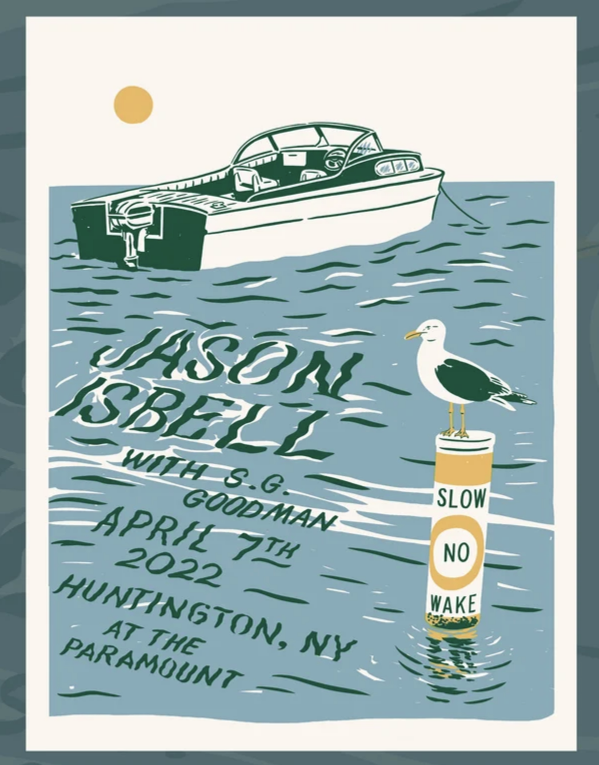 Poster Jason Isbell by Ryan Duggan