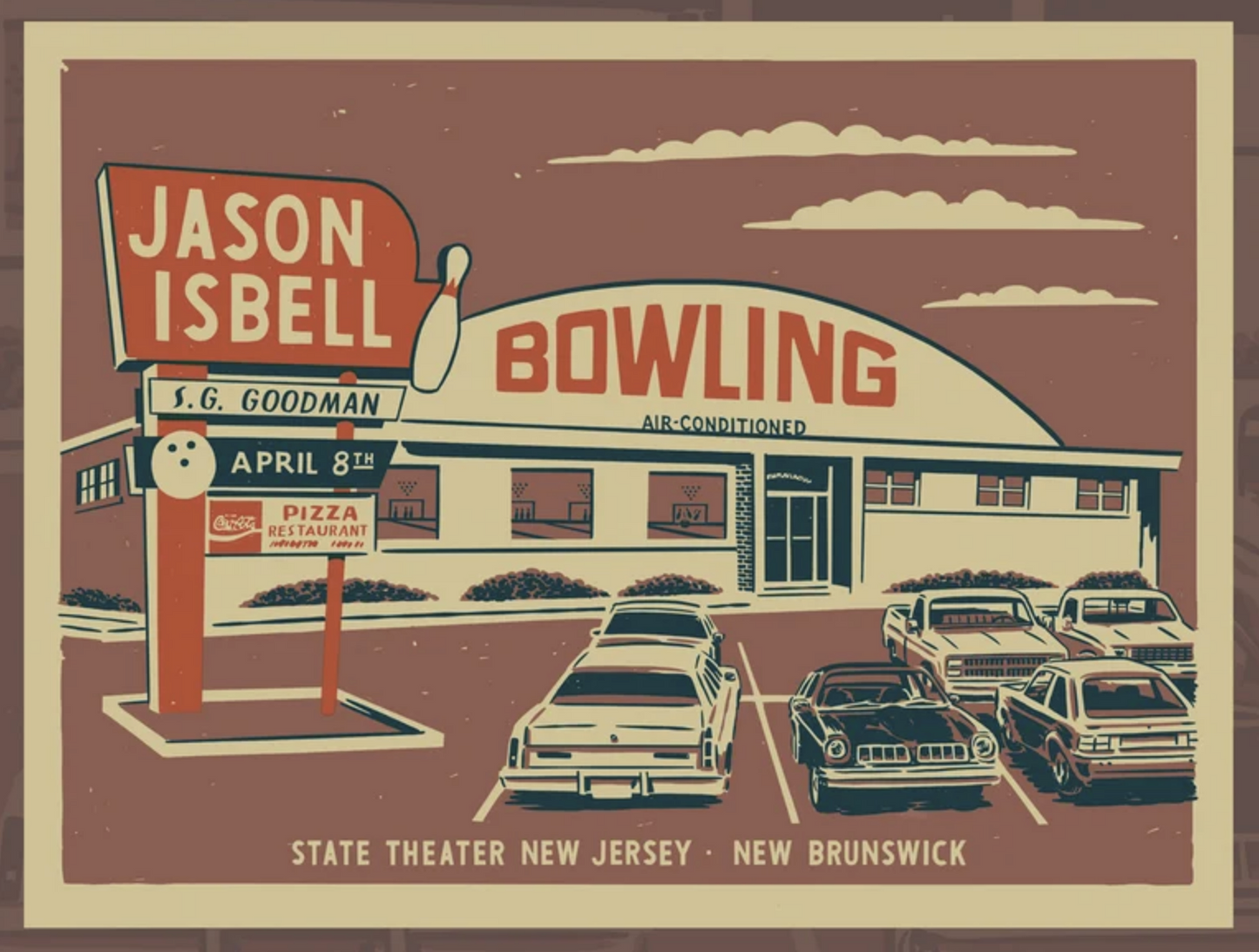 Poster Jason Isbell by Ryan Duggan