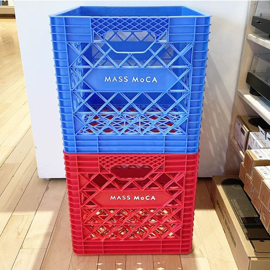 MASS MoCA Branded Record/Milk Crate
