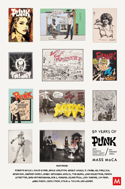 POSTER 50 YEARS OF PUNK MAGAZINE