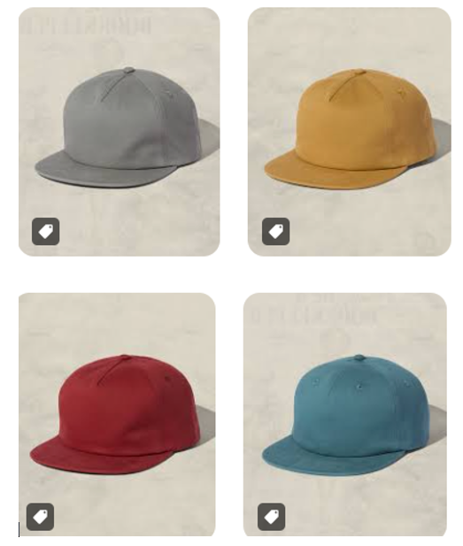 Field Trip Snapback Hat Brushed Cotton  58cm