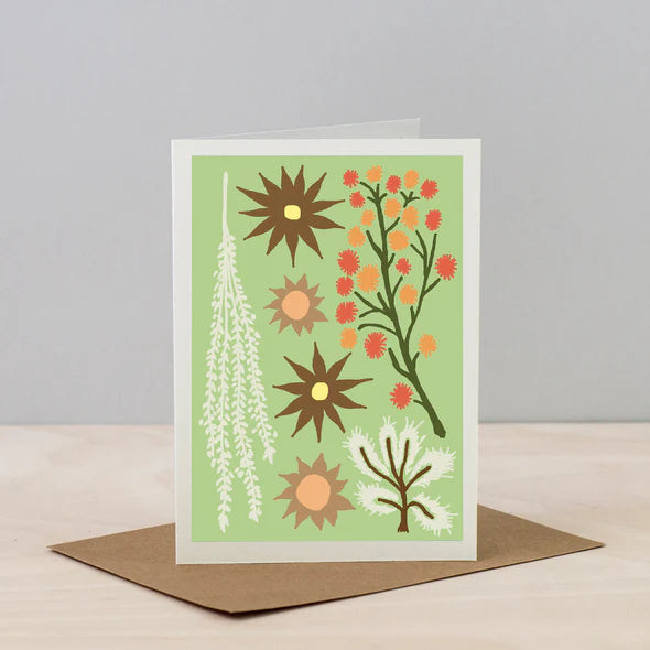 All Occasions Greetings Cards - Blumen Plants/Seaweed Collection