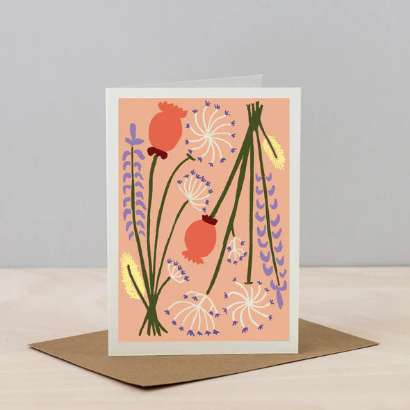 All Occasions Greetings Cards - Blumen Plants/Seaweed Collection