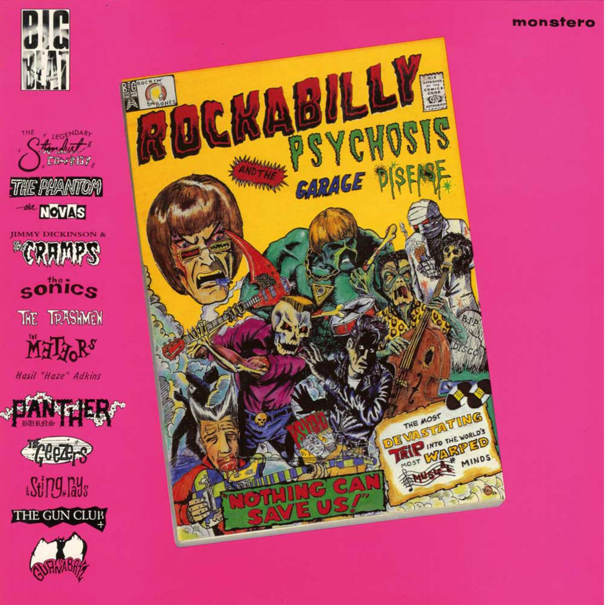 LP VA Rockabilly Psychosis And The Garage Disease