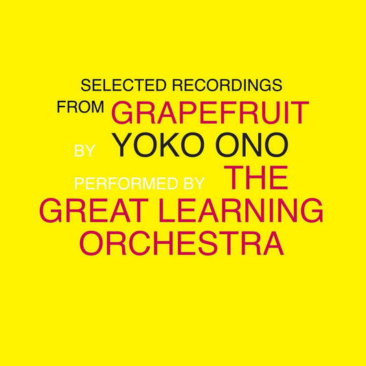 2LP Great Learning Orch./Yoko Ono  Recordings From Grapefruit