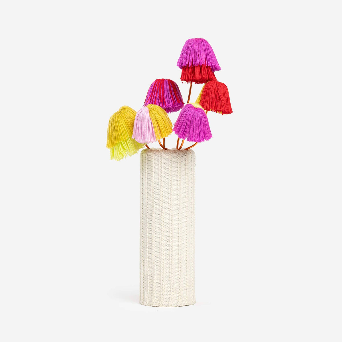 Tassel Flower Bouquet: Poppy Lilac