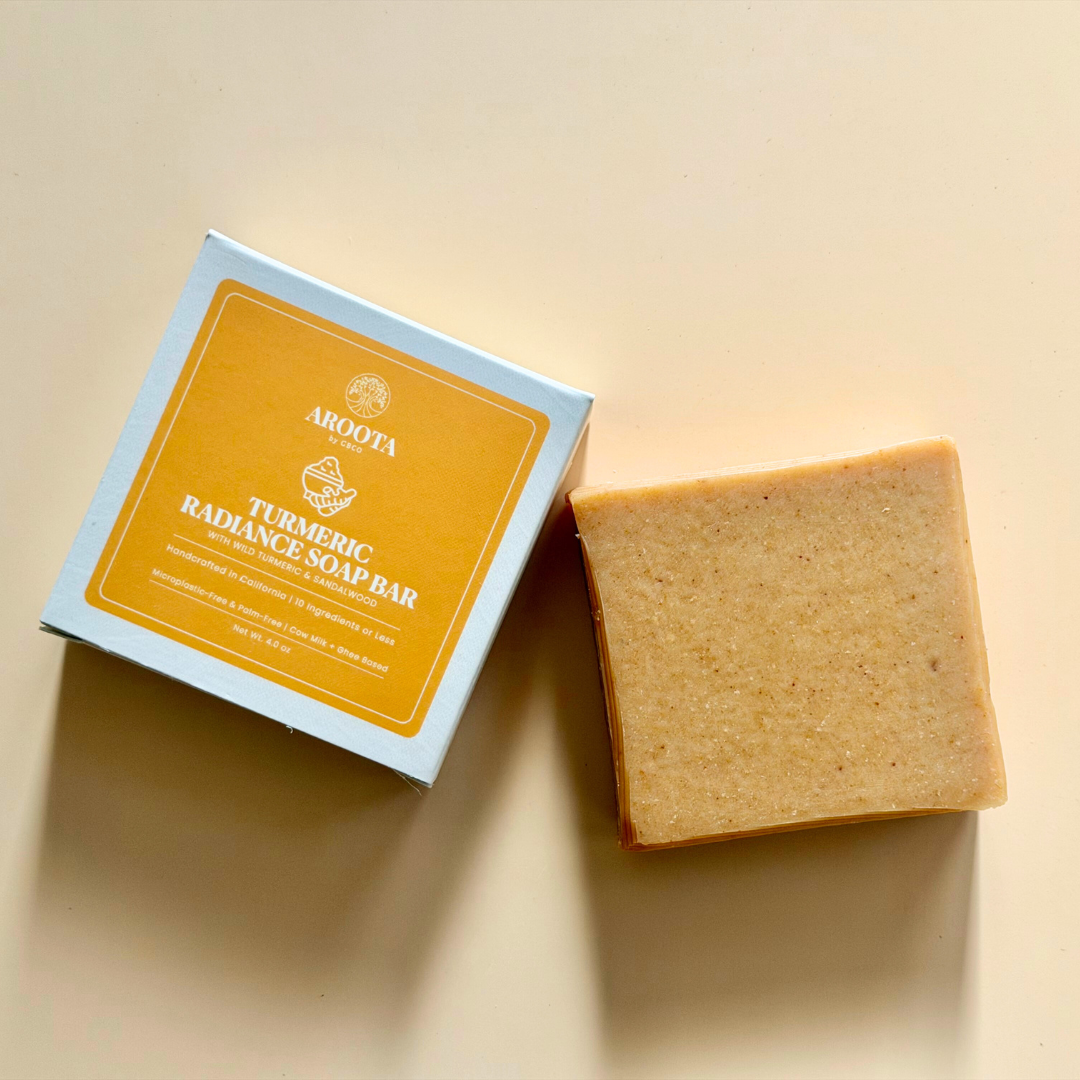 Turmeric Soap with Cow-Milk & GHEE I Skin Brightening Soap