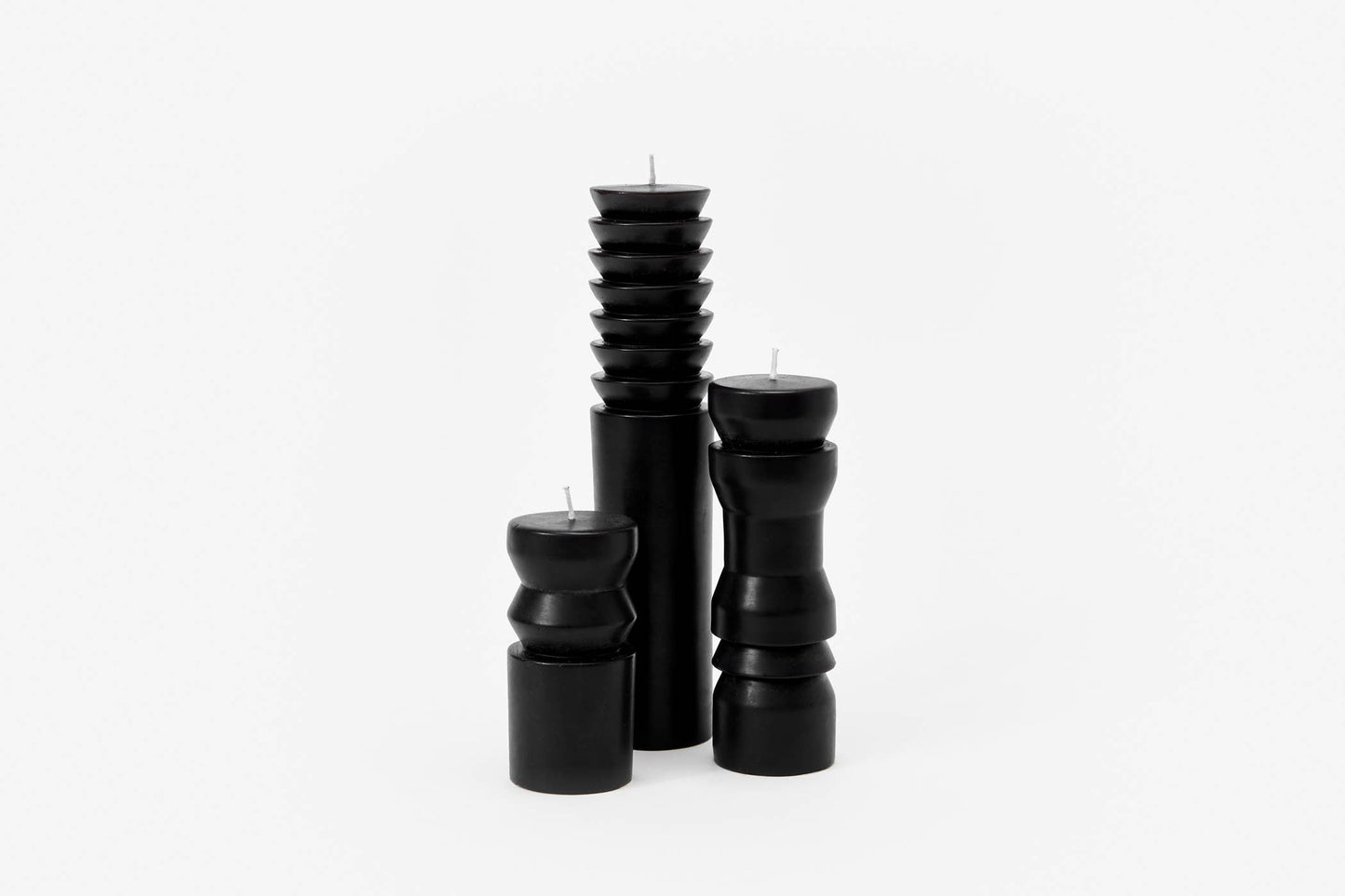Totem Candle - Medium Black