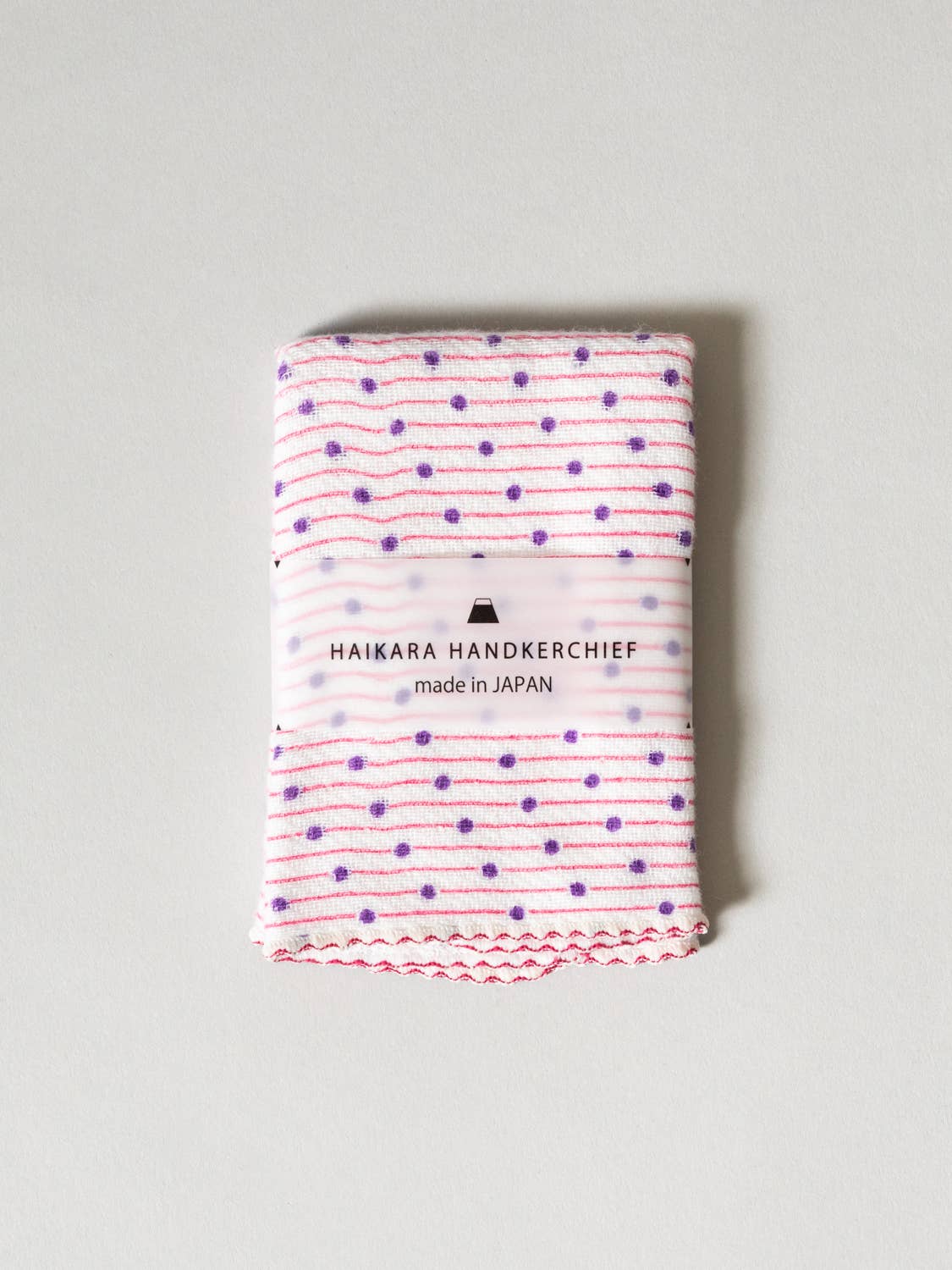 Haikara Little Handkerchief Pattern - Sudare Pink