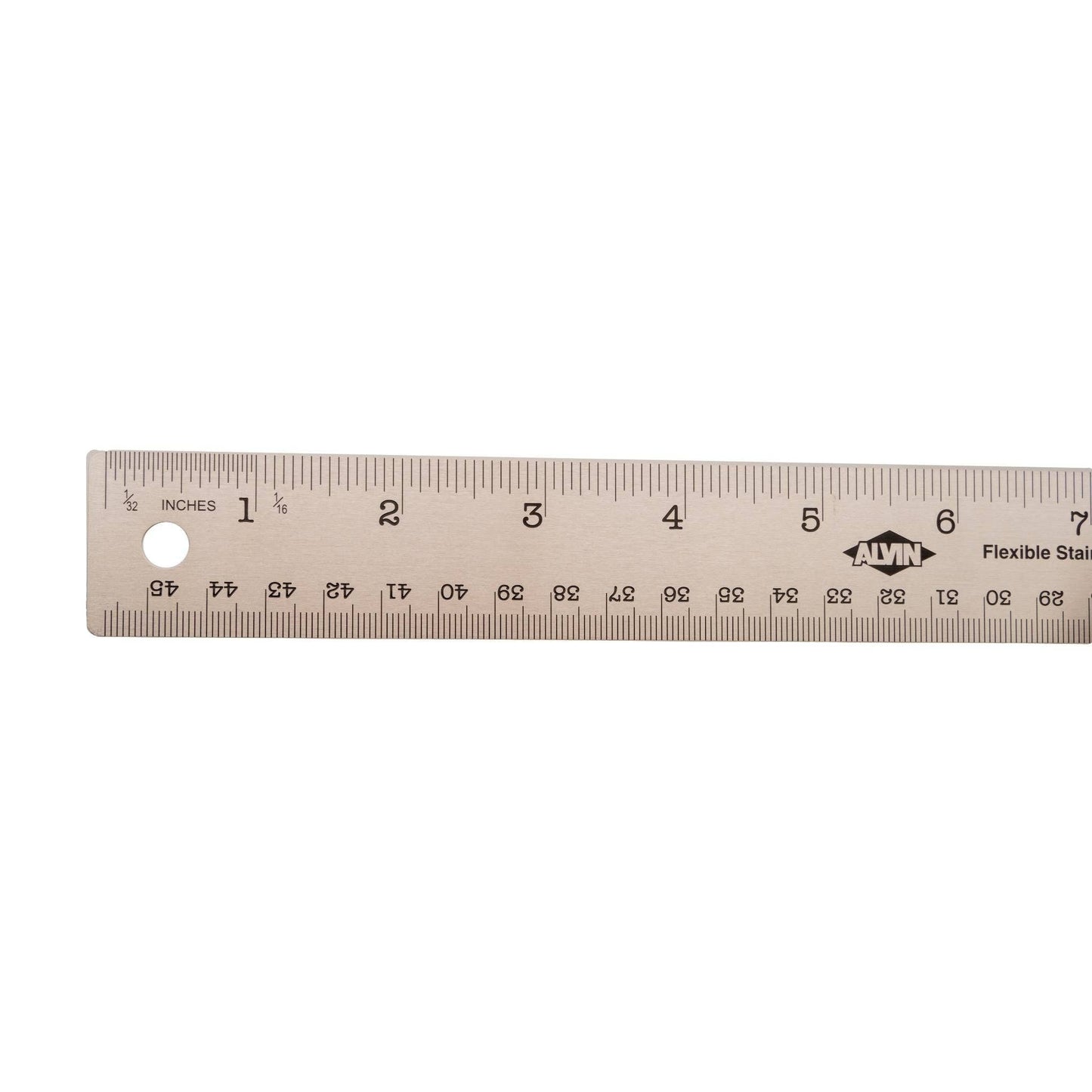STAINLESS STEEL FLEX RULER*: 18in