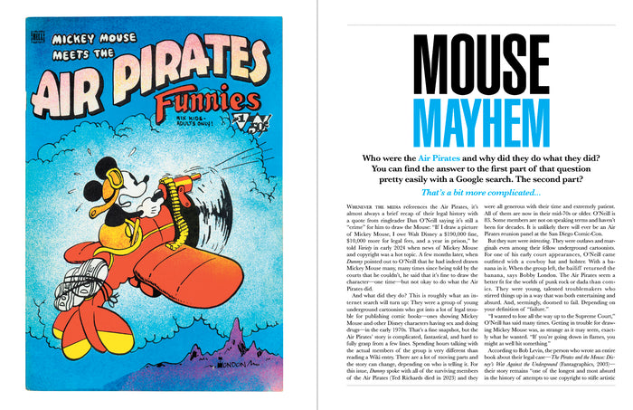Dummy Zine #2 AIR PIRATES & MORE MOUSE MAYHEM