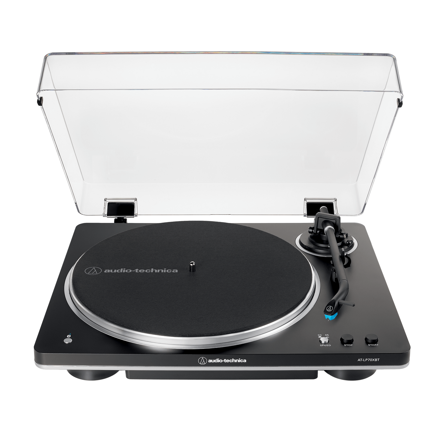 Fully Automatic Belt-Drive Turntable (Black/Silver)
