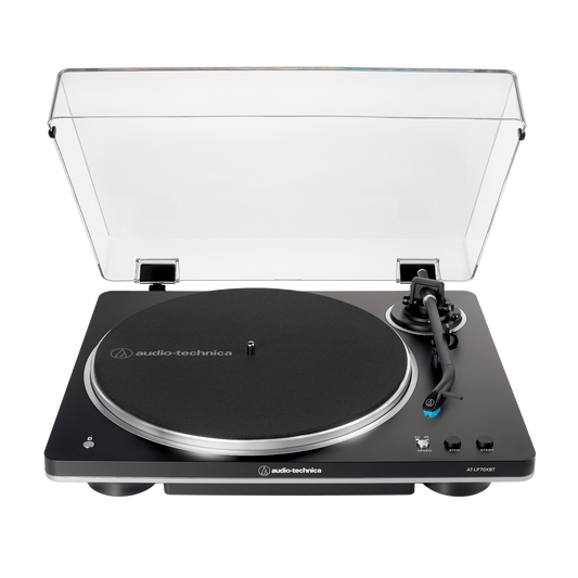 Fully Automatic Belt-Drive Turntable (Black/Silver)