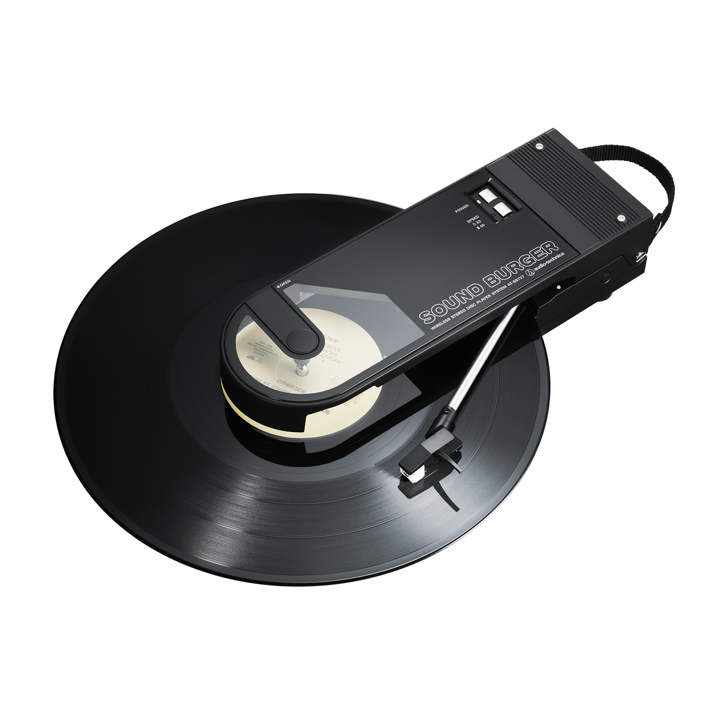 Sound Burger Compact Portable Turntable AT-SB727