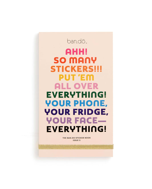 Sticker Book  Issue Five