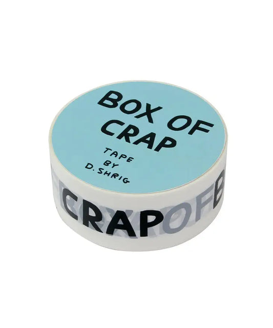 Packing Tape Box of Crap x David Shrigley