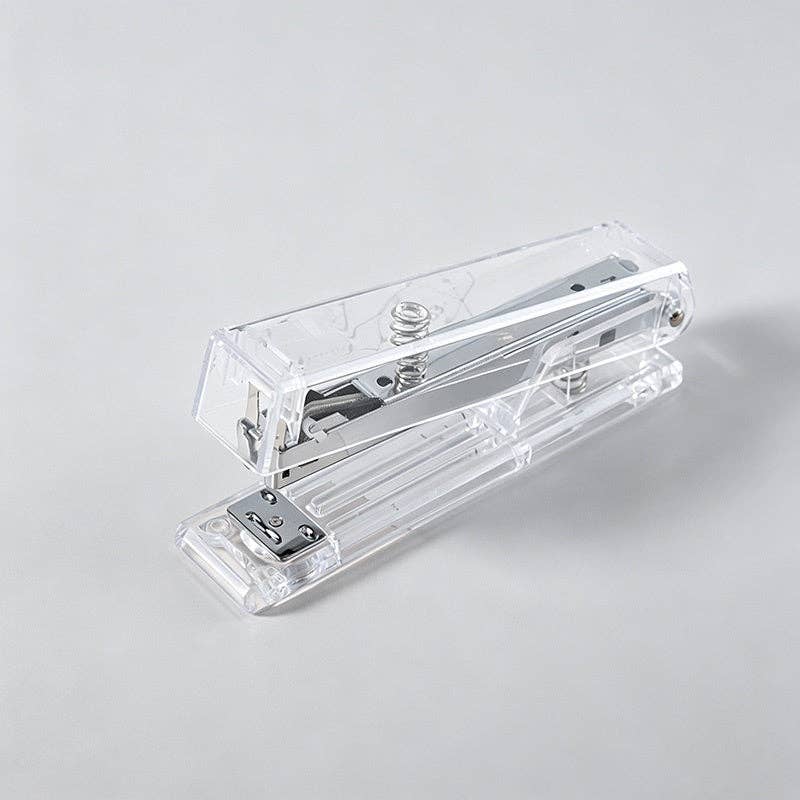 Rose Transparent Stapler: Multi Color / Large