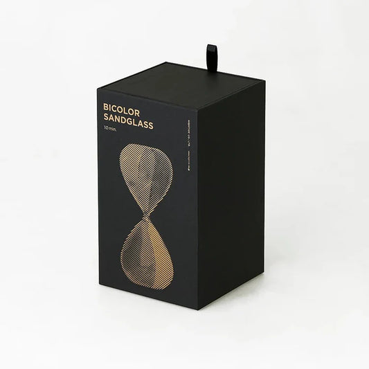 Bicolor hourglass ten minutes