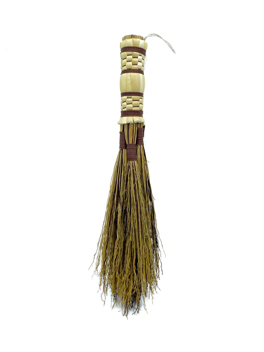 Broom; Triple Wind Whisk with Plaiting