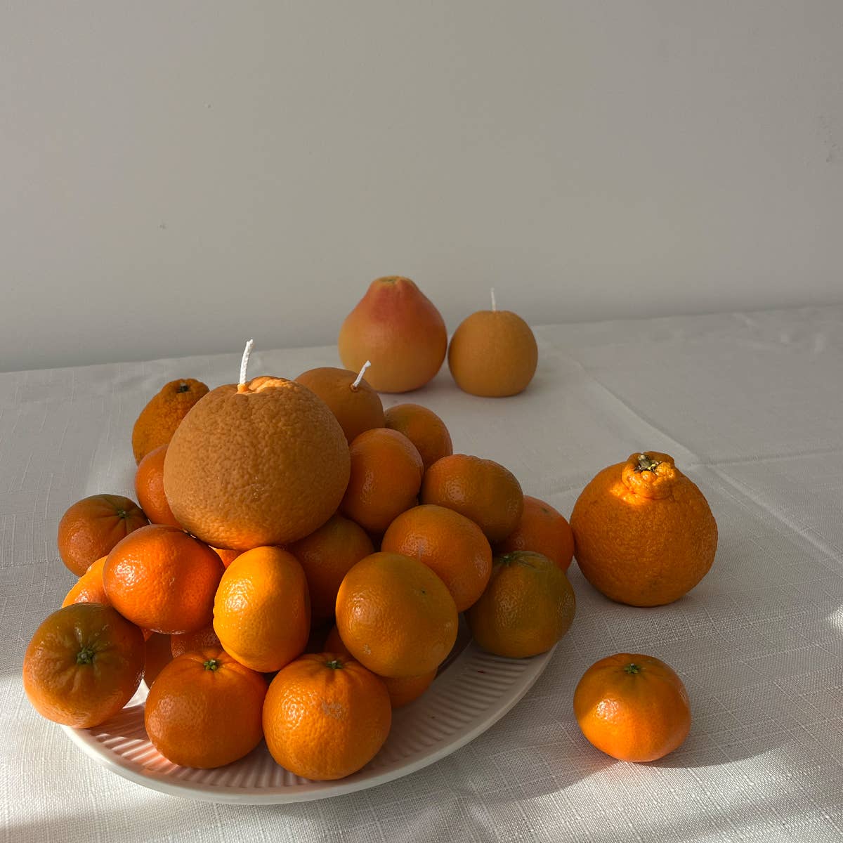 Large Orange Candle: Orange / Blood Orange / Single Orange