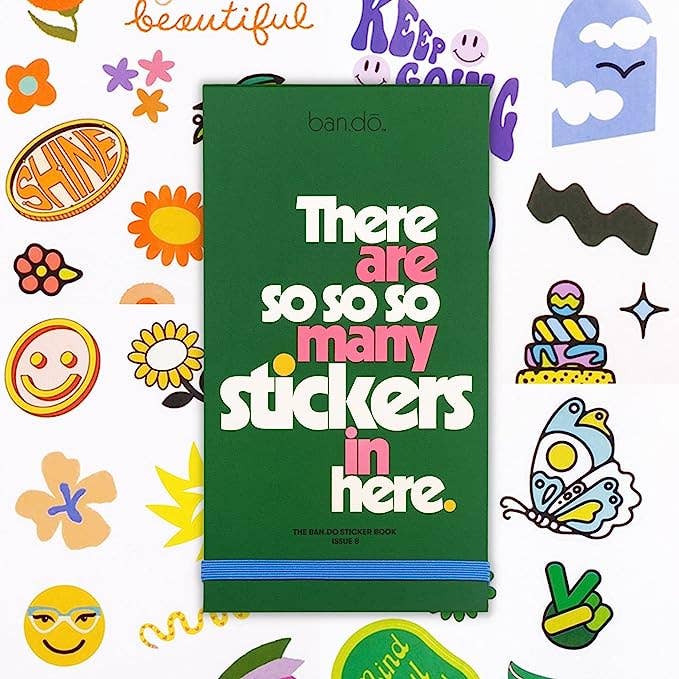 Sticker Book  Issue Eight