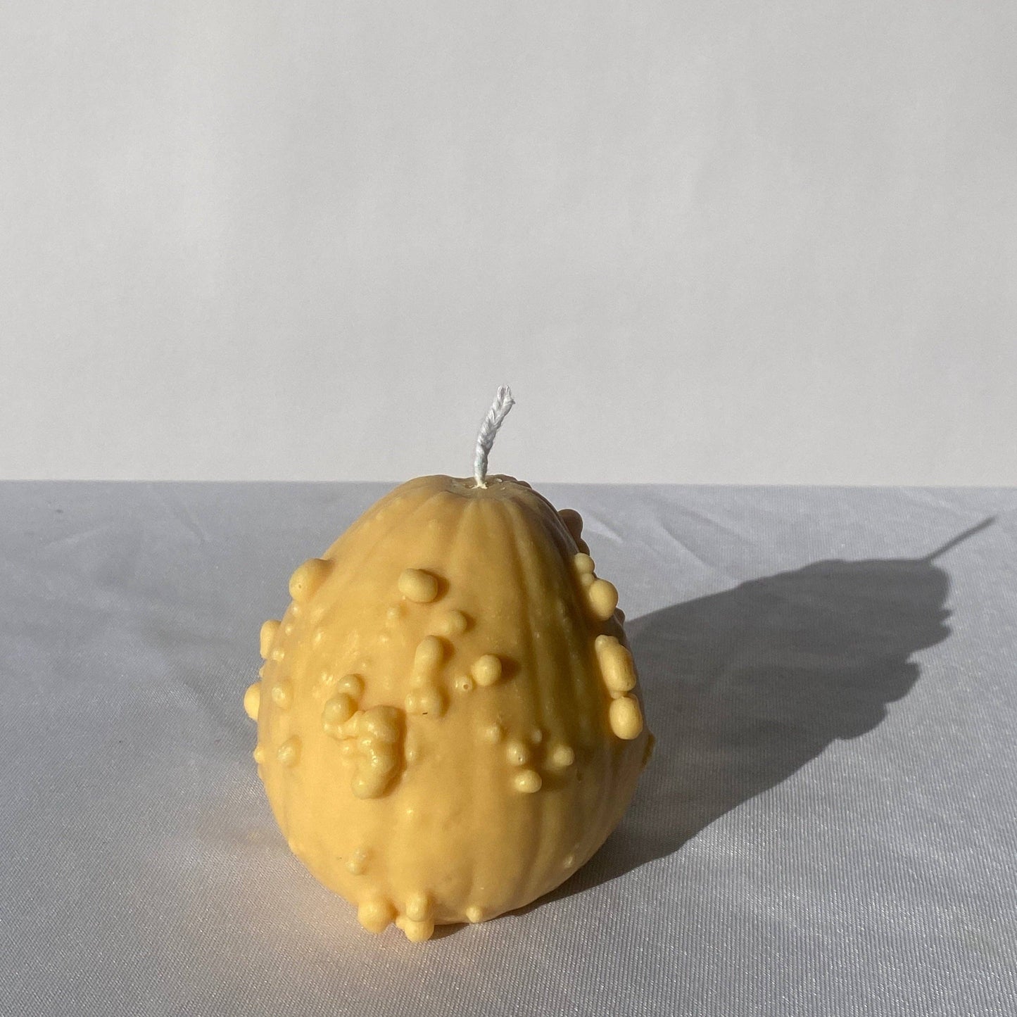 Knucklehead Gourd Candle: White / Fall