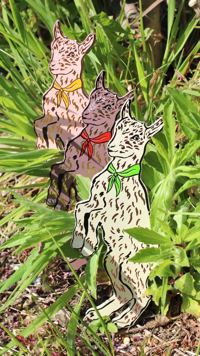 GOAT Bookmark: Dusty Pink