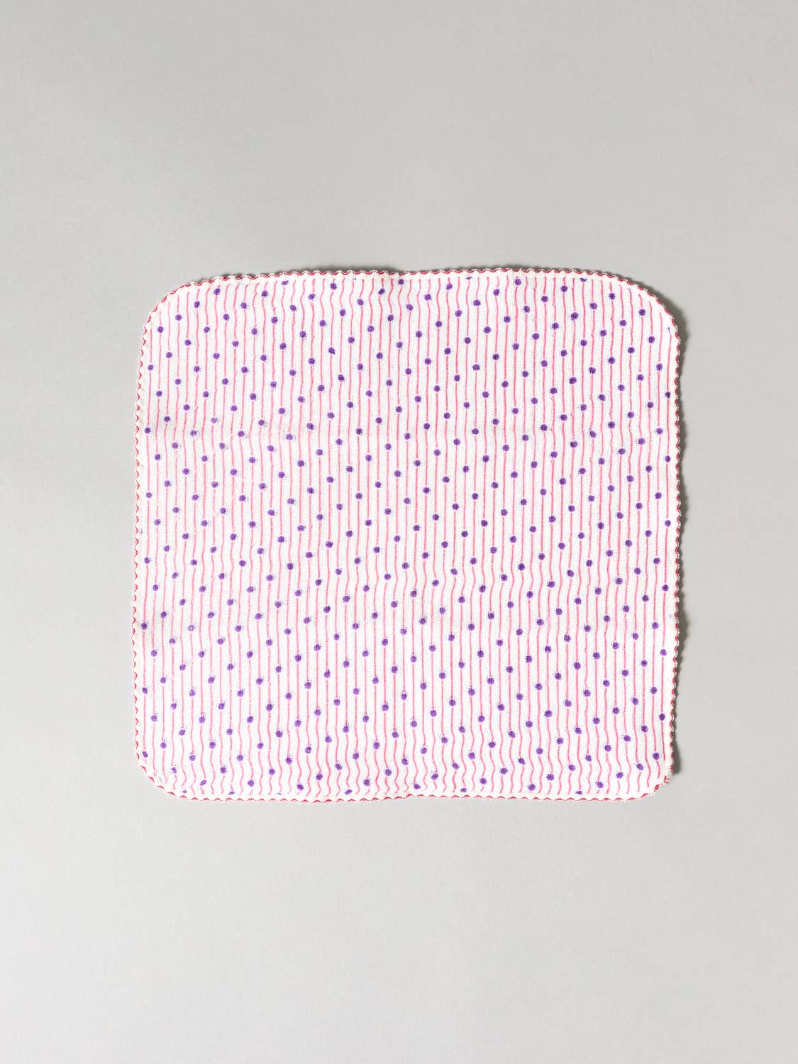 Haikara Little Handkerchief Pattern - Sudare Pink
