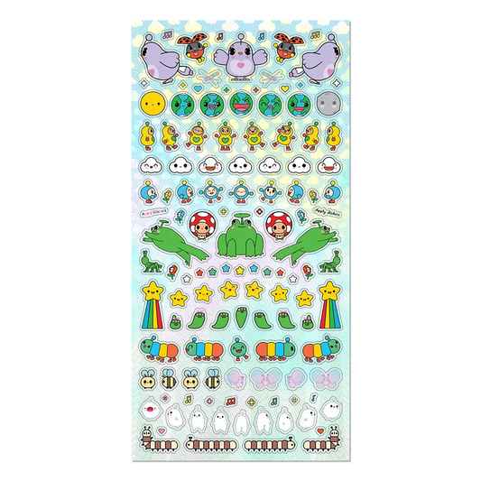 Happy World Mini Stickers