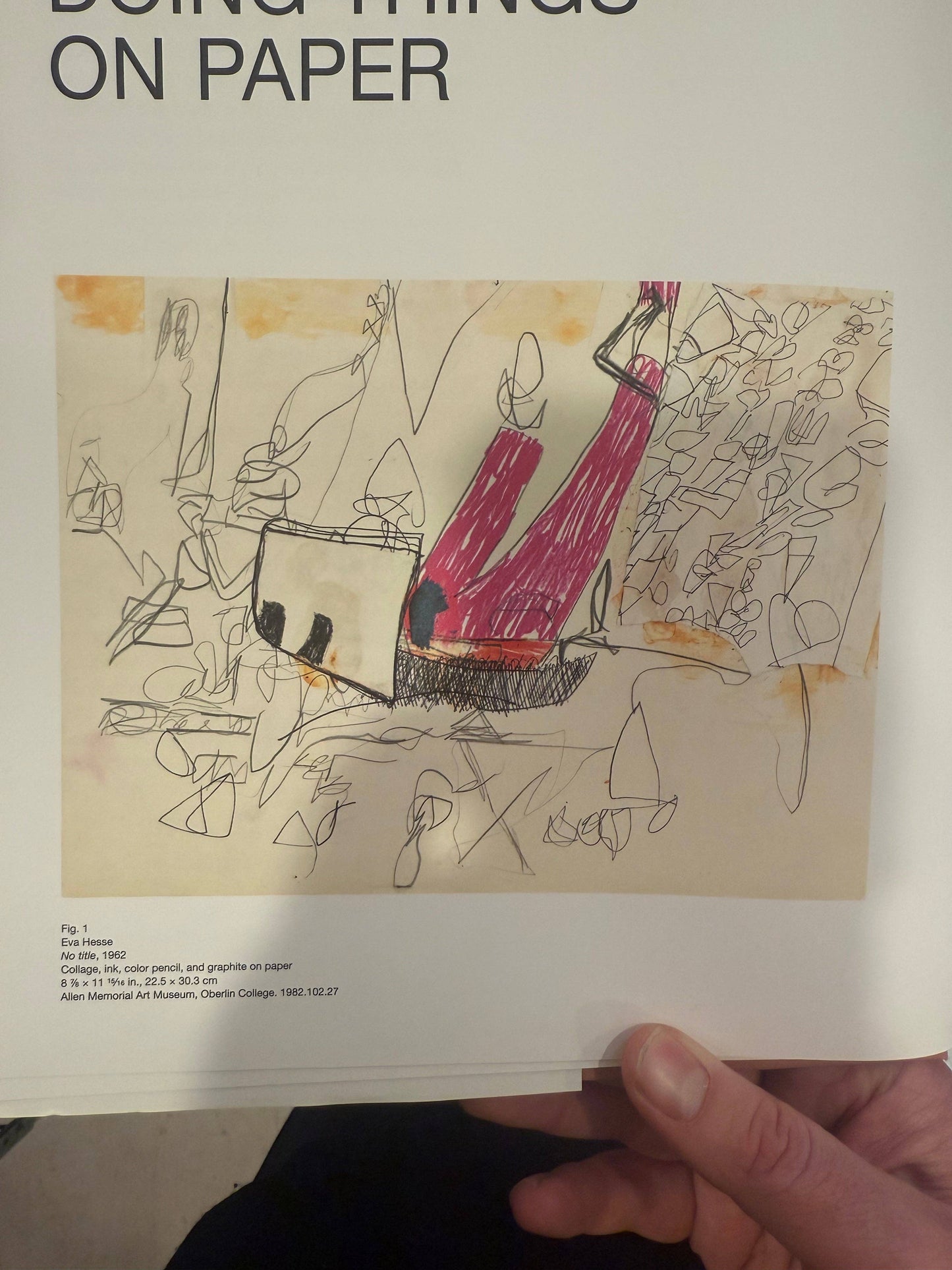 Eva Hesse at Oberlin: Visible Mending Transfers